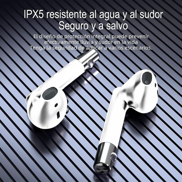 Auriculares Bluetooth Kodak Ultra 610S+ TWS con Estuche de Carga - Blanco