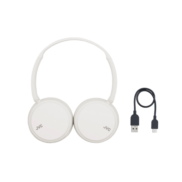 Auriculares inalámbricos - JVC -  Autonomía 35 h, Micrófono - Bluetooth 5.2 - BLANCO