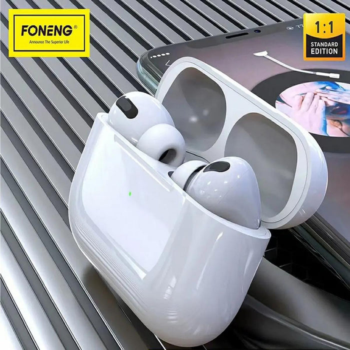 Auriculares Inalámbricos TWS Foneng BL09 Bluetooth Blancos