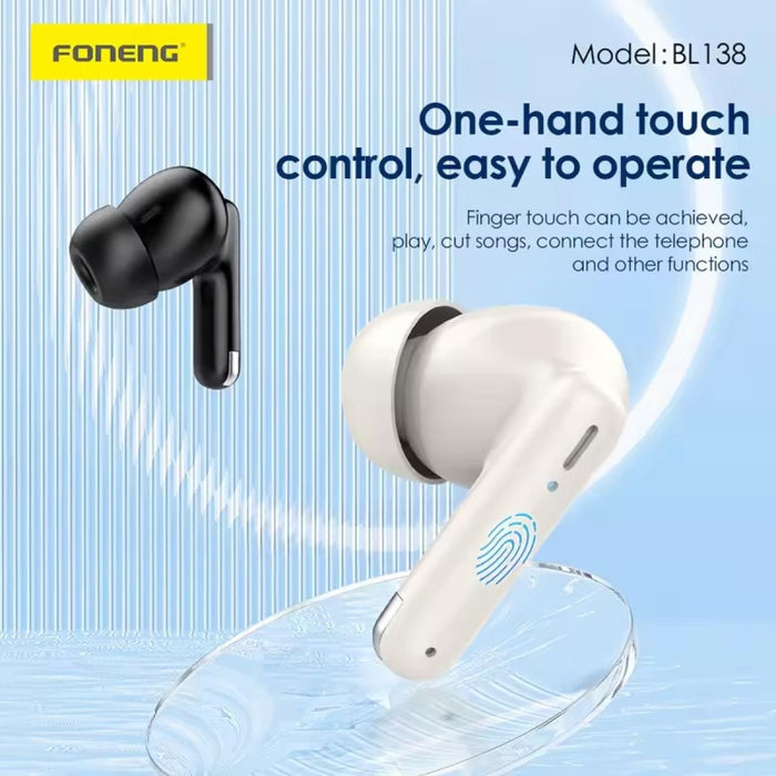Auriculares Inalámbricos TWS Foneng BL138 Bluetooth 5.3