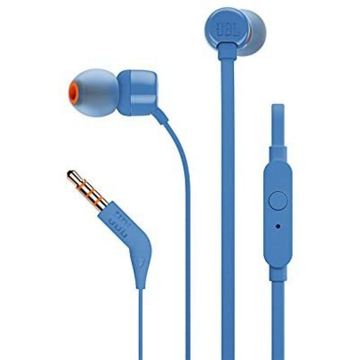Auriculares Intrauditivos JBL Tune 110/ con Micrófono/ Jack 3.5