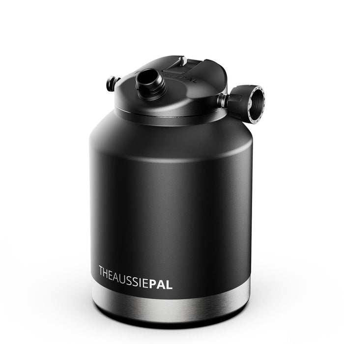 AUSSIE PAL INSULATED HYDRO JUG 4L [CLR:BLACK]