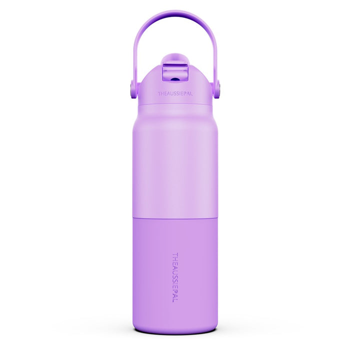 AUSSIE PAL INSULATED WATER BOTTLE 1L [CLR:LAVENDER]