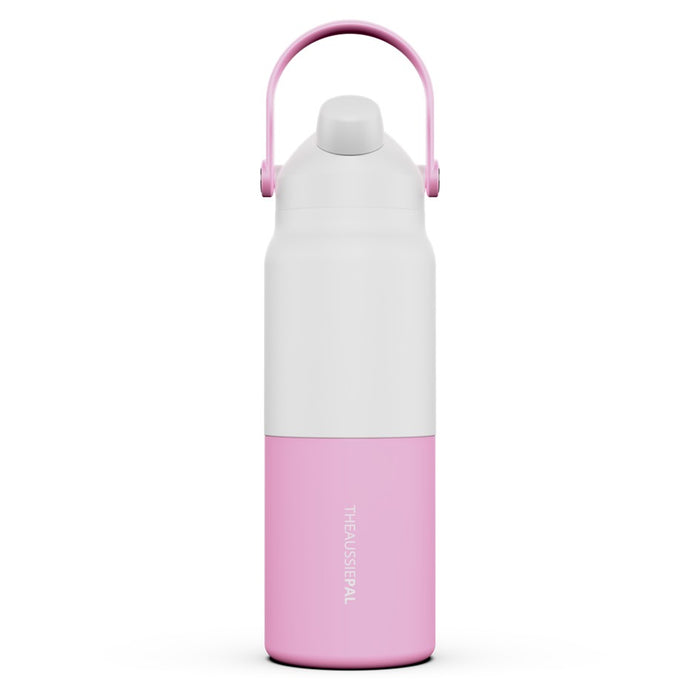 AUSSIE PAL INSULATED WATER BOTTLE 1L [CLR:PINK LAYERS]
