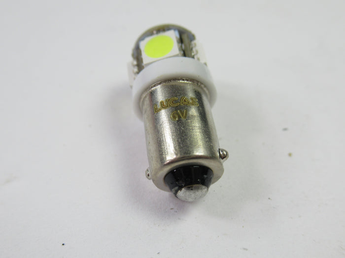 BA9S/6v LED Lucas Pilot light bulb