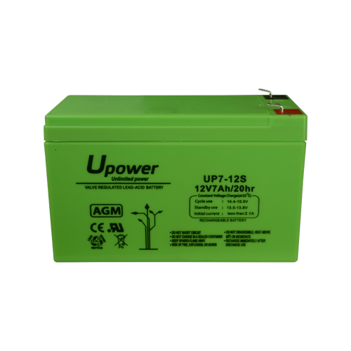 Batería recargable 12V Y 7 Ah - 93,5 x 151 x 65 mm / 2180 g