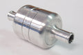 Billet aluminum crank breather 3/8" big twin sportster one way valve