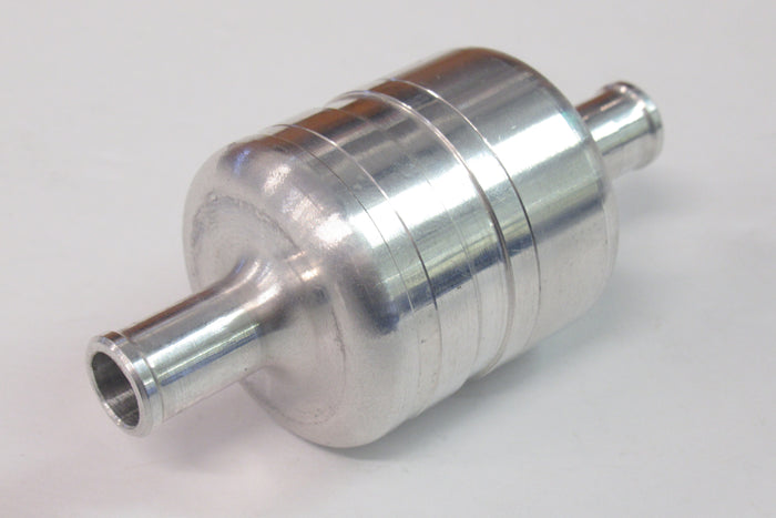 Billet aluminum crank breather 3/8" big twin sportster one way valve