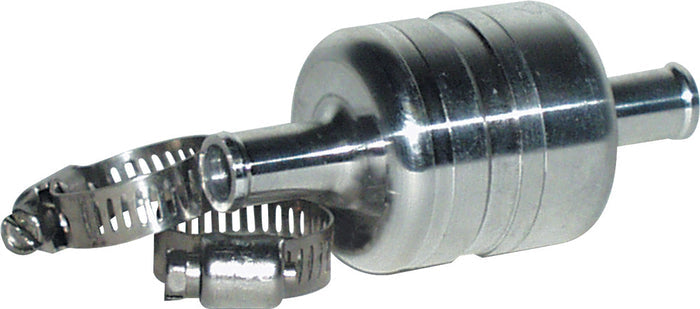Billet aluminum crank breather 3/8" big twin sportster one way valve