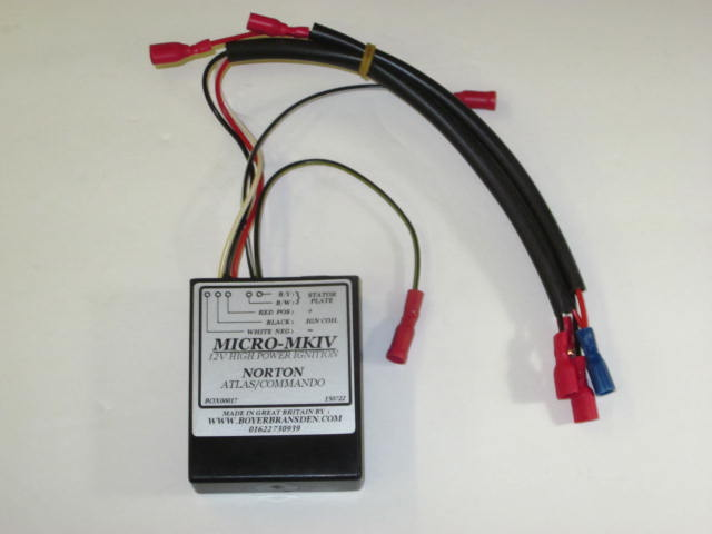 Black box BOYER BRANSDEN electronic ignition Norton Commando 1969 to 1975