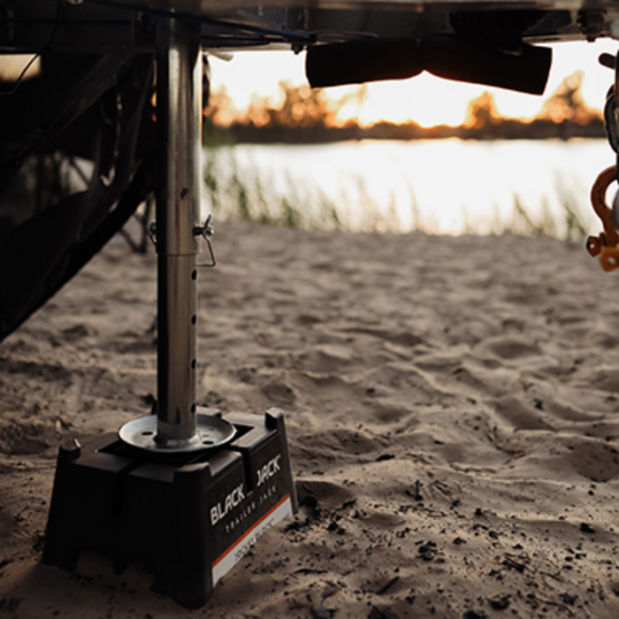 BLACK JACK TRAILER JACK JOCKEY BLOCK