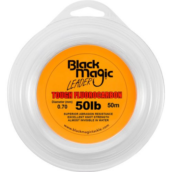 BLACK MAGIC TOUGH FLUOROCARBON 50M [WEIGHT:20LB]