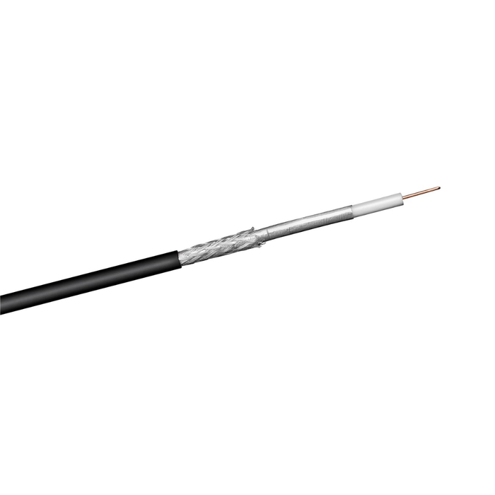 Bobina Cable Coaxial TV-SAT Exterior 100 dB Doble Blindaje - 100 m