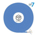 Bobina Cable de Red CAT.7 S/FTP RJ45 AISENS | 600 MHz AWG23 LSZH CPR Dca | Azul