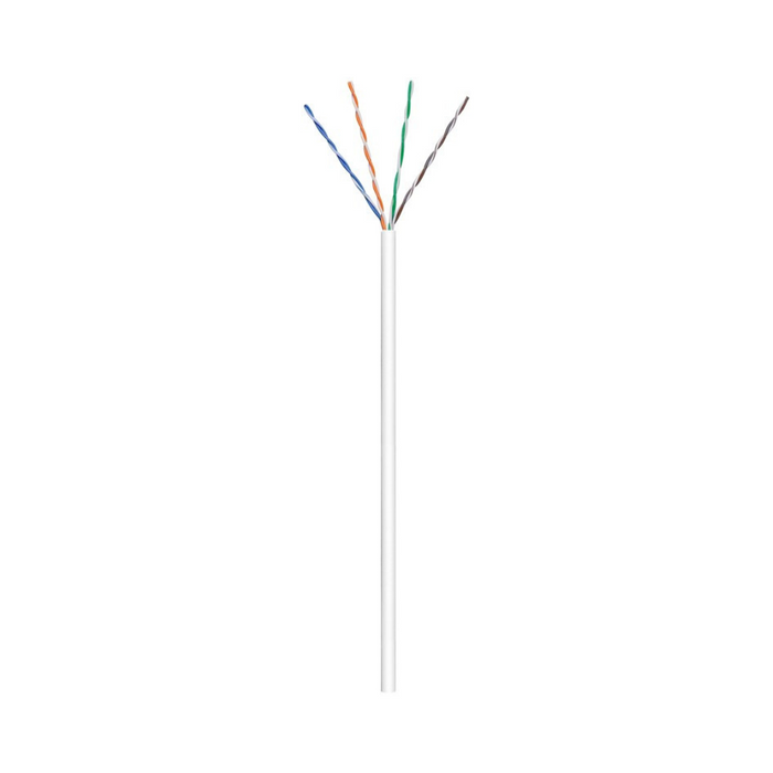 Bobina de cable de red Cat6 U/UTP LSZH gris de 100 m