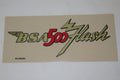 BSA 500 Flash Decal peel and stick 5 1/4"