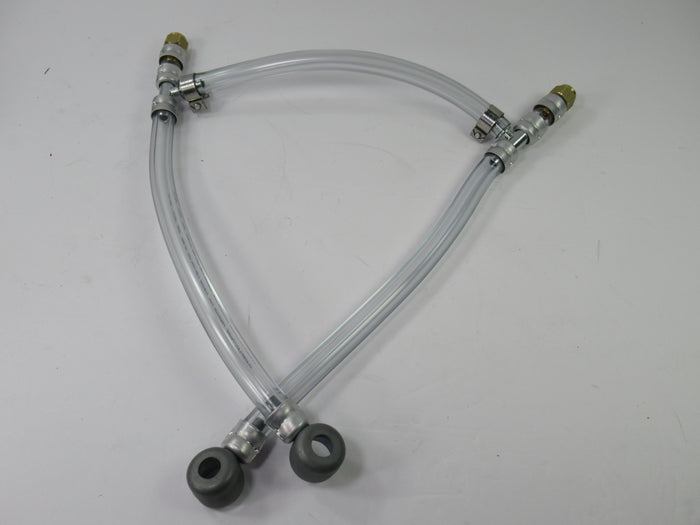 BSA A65 Fuel line assembly complete A50 dual carb Monoblock Amal 1963 64 65 66 67 68