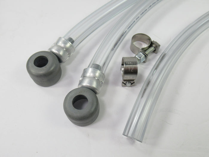 BSA A65 Fuel line assembly complete A50 dual carb Monoblock Amal 1963 64 65 66 67 68