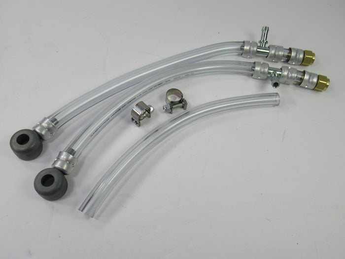 BSA A65 Fuel line assembly complete A50 dual carb Monoblock Amal 1963 64 65 66 67 68