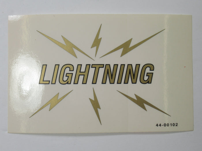 BSA A65 Lighting gold vinyl DECAL unit 650 dual carb peel and stick