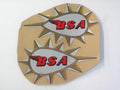 BSA Hornet gas tank decals 68-8102/3 A65H decal set USA thick vinyl