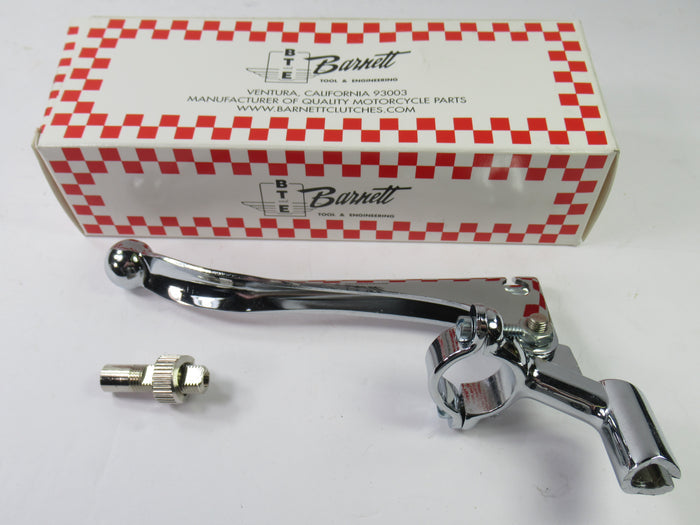 BTE Barnett Brake lever ball end NOS chrome For 1" handlebars USA Made