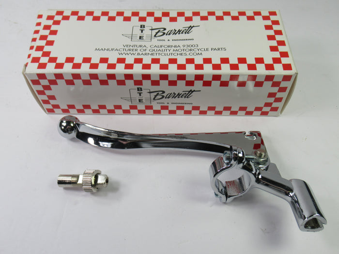 BTE Barnett Brake lever ball end NOS chrome For 1" handlebars USA Made