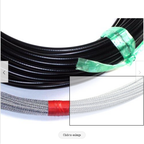Bulk 30' roll Throttle control Cable teflon Casing & 40' Inner Wire motorcycle
