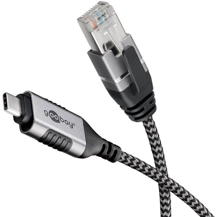 Cable Adaptador USB-C a RJ45 Ethernet Gigabit CAT 6