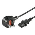 Cable Alimentacion  UK Tipo G - C13, 1m