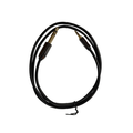 Cable audio instrumento estéreo TRS jack 6.3mm de macho a MiniJack de 3.5mm de 1m