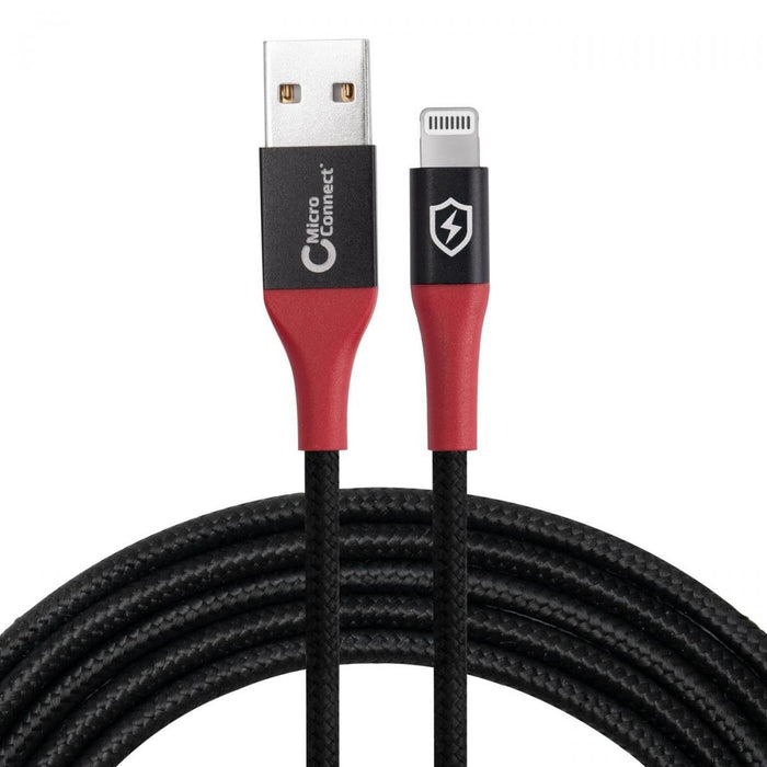 Cable Bloqueador de Datos USB-A a Lightning 1,5 m MFi MicroConnect