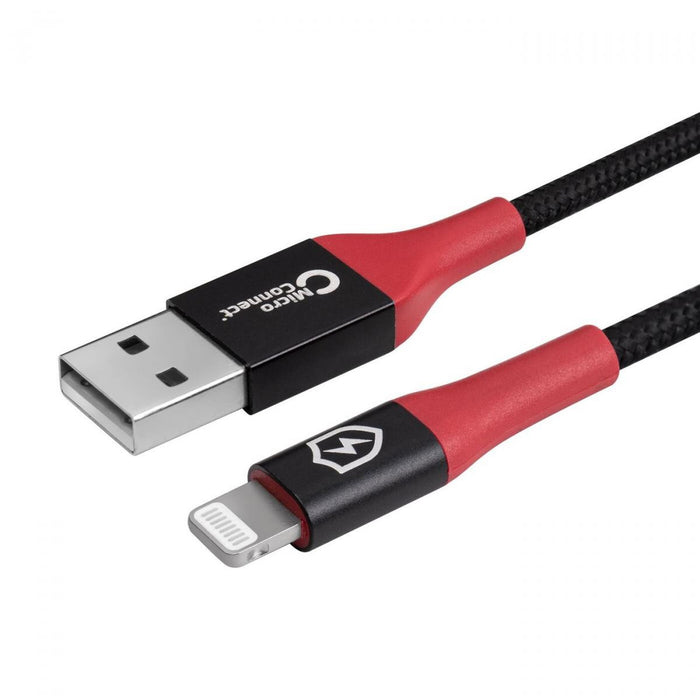 Cable Bloqueador de Datos USB-A a Lightning 1,5 m MFi MicroConnect