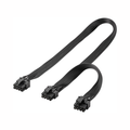 Cable de alimentación de 8 pines macho a doble 6+2 macho para PCIe