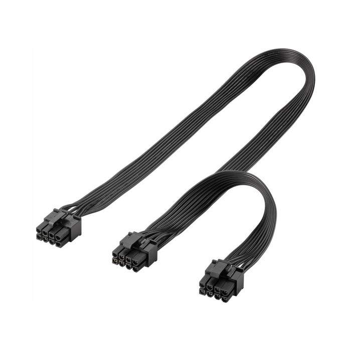 Cable de alimentación de 8 pines macho a doble 6+2 macho para PCIe