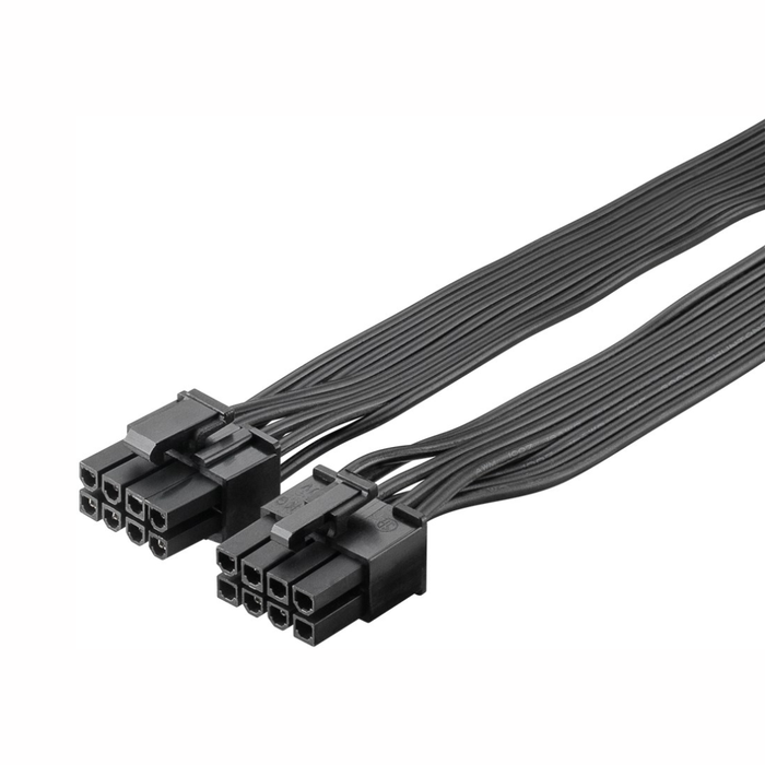 Cable de alimentación de 8 pines macho a doble 6+2 macho para PCIe