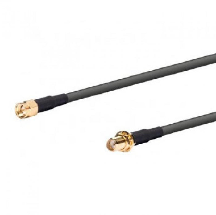 Cable de antena RP-SMA, detalle del conector macho