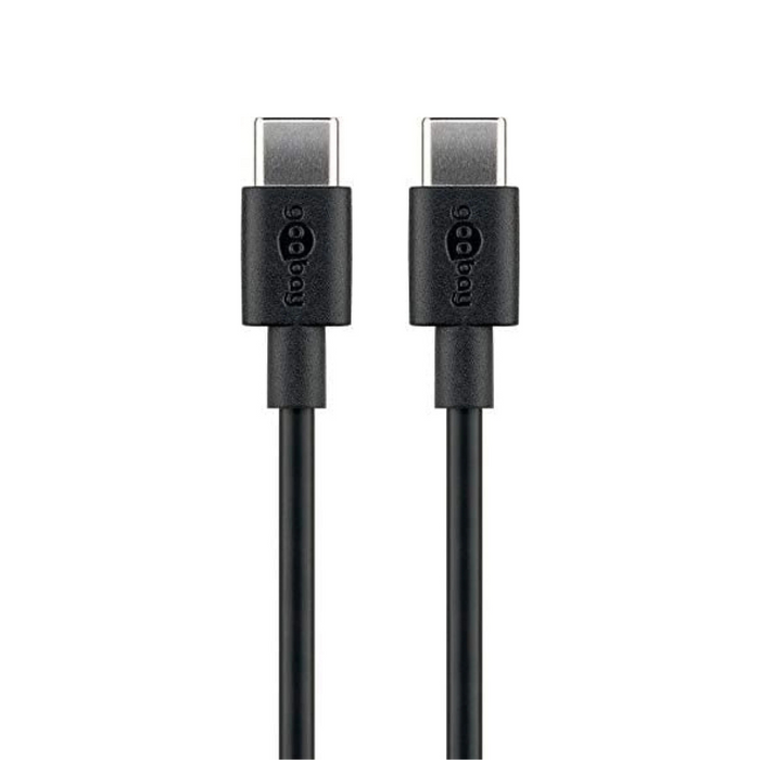 Cable de carga y sincronización USB-C de 60 W negro
