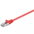 Cable de conexión UTP CAT5e de rojo