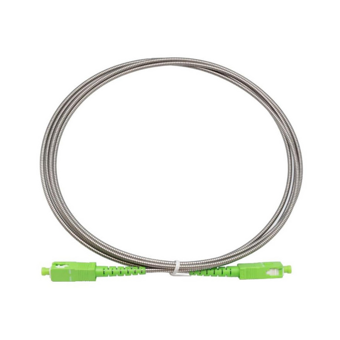 Cable de Fibra Óptica EUROCONNEX SC/APC a SC/APC Monomodo Blindado