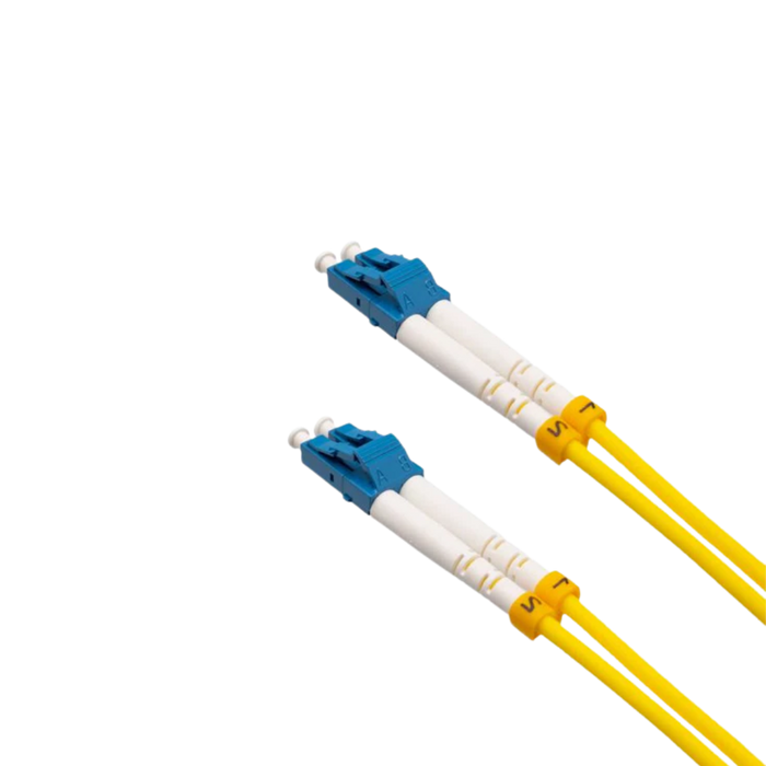 Cable de Fibra Óptica LC/UPC a LC/UPC Monomodo Dúplex OS2 de 1 a 50 m