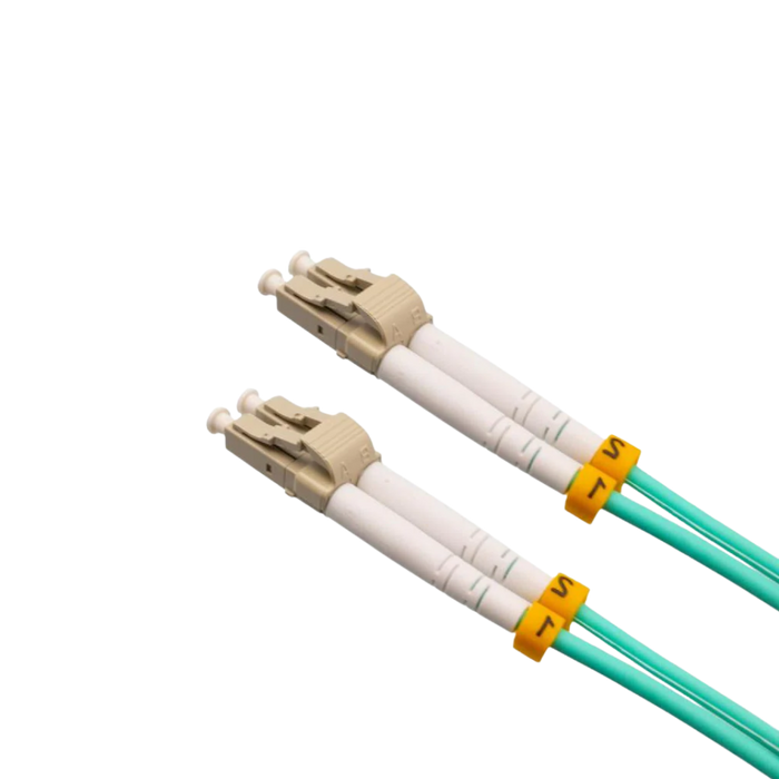 Cable de Fibra Óptica LC/UPC a LC/UPC Multimodo Dúplex OM3 de 0,50 a 20 m
