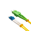 Cable de Fibra Óptica LC/UPC a SC/APC Monomodo Dúplex OS2 de 1 a 3 m