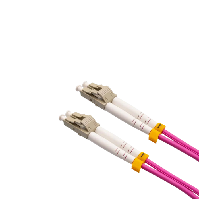 Cable de Fibra Óptica LC/UPC Dúplex Multimodo OM4 LSZH