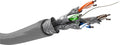 Cable de red 305M CAT 6, S/FTP (PiMF), gris LSZH