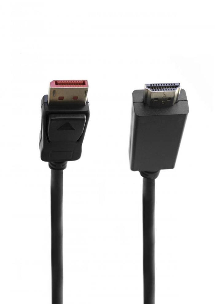 Cable Displayport 1.4 a Hdmi 2.0 M/M - Negro