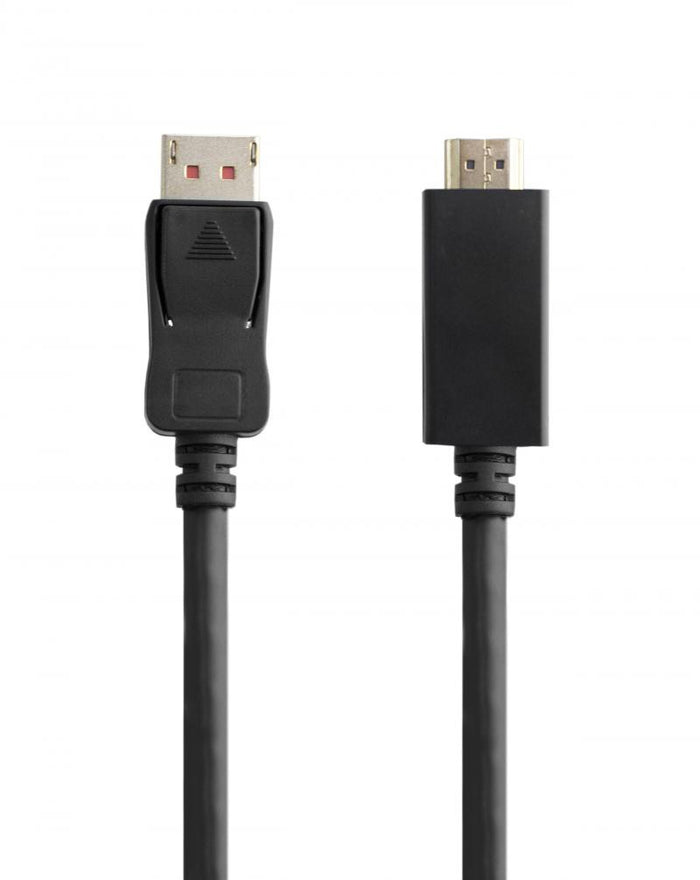 Cable Displayport 1.4 a Hdmi 2.0 M/M - Negro