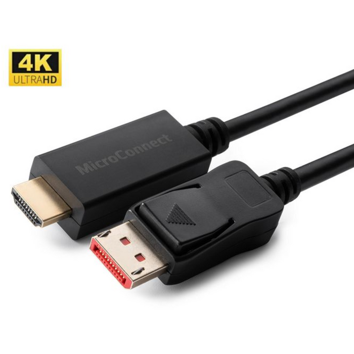 Cable DisplayPort 4K  1.4 - HDMI 2.0 de 1.5m