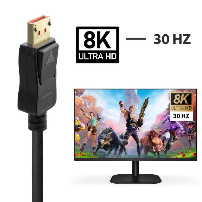 Cable Displayport v1.4 | Hasta 8K@30hz