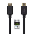 Cable HDMI 2.1 certificado 8K@60Hz, conectores chapados en oro